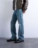 Topman Topman rigid flare jeans in mid wash-Blue - 2