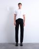 Topman Topman rigid straight leg jeans in black - 2