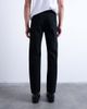 Topman Topman rigid straight leg jeans in black - 4