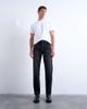 Topman Topman rigid straight leg jeans in washed black - 2