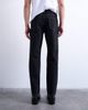 Topman Topman rigid straight leg jeans in washed black - 4
