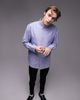 Topman Topman short sleeve relaxed oxford shirt in blue - 1
