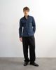 Topman Topman slim fit long sleeve formal stretch shirt in navy - 2