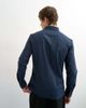 Topman Topman slim fit long sleeve formal stretch shirt in navy - 3