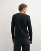 Topman Topman slim fit rib long sleeve t-shirt in black - 2