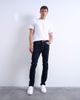 Topman Topman stretch skinny jeans in raw-Blue - 2