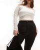 Topshop Hourglass Topshop Curve Jamie jeans in black - 2