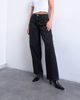 Topshop Hourglass Topshop Hourglass Cinch relaxed jeans in washed black - 4
