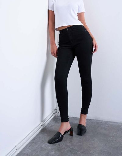 Topshop Hourglass Topshop Hourglass Jamie high rise jeans in black