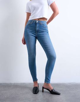 Topshop Hourglass Topshop Hourglass Jamie high rise skinny jeans in mid blue
