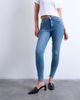 Topshop Hourglass Topshop Hourglass Jamie high rise skinny jeans in mid blue - 2