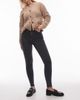 Topshop Hourglass Topshop Hourglass Joni high rise super skinny jeans in washed black - 1
