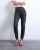 Topshop Hourglass Topshop Hourglass Original high rise mom jean in washed black - 4