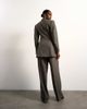 Topshop Tolu Coker x Topshop tailored pants in taupe-Brown - 4