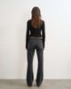 Topshop Topshop 90's bootcut low rise jeans in washed black-Blue - 2