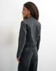 Topshop Topshop 90s fitted jacked in washed black - 2
