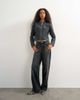 Topshop Topshop 90s fitted jacked in washed black - 4
