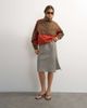 Topshop Topshop 90s length skirt in green check - part of a set - 1