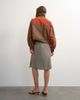 Topshop Topshop 90s length skirt in green check - part of a set - 4