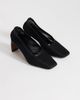 Topshop Topshop Abbigail mesh mid heeled pumps in black - 2