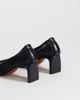 Topshop Topshop Abbigail mesh mid heeled pumps in black - 4