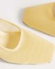 Topshop Topshop Abbigail mesh mid heeled pumps in buttermilk-Yellow - 4