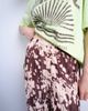 Topshop Topshop abstract animal print plisse pants in brown - 3