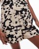 Topshop Topshop abstract animal print romper in mono-Multi - 3