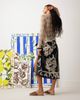 Topshop Topshop abstract floral sarong in black & cream - 2