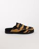 Topshop Topshop Addie loafer mule in zebra print hair on real leather-MULTI - 1