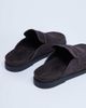 Topshop Topshop Addie real suede mule loafers in chocolate-Brown - 2