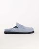 Topshop Topshop Addie real suede mule loafers in cornflower blue - 1