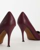 Topshop Topshop Alexander high heel court shoe in burgundy-RED - 4