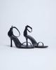 Topshop Topshop Alexi 2 part high heeled sandals in black - 2