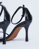 Topshop Topshop Alexi 2 part high heeled sandals in black - 4