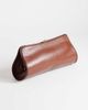 Topshop Topshop Alice medium clutch purse in tan-Brown - 1