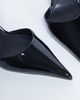 Topshop Topshop Angel high heeled pumps in black patent - 4