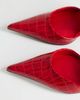 Topshop Topshop Angel high heeled pumps in patent red croc - 2