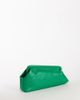 Topshop Topshop Anna angular clutch bag in green - 2