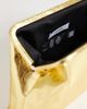 Topshop Topshop Anna medium angular clutch purse in gold - 3