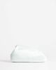 Topshop Topshop Anna medium angular clutch purse in sage satin-Green - 1