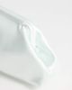 Topshop Topshop Anna medium angular clutch purse in sage satin-Green - 3
