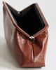 Topshop Topshop Anna medium angular clutch purse in tan-Brown - 4