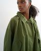 Topshop Topshop anorak in khaki-Green - 4