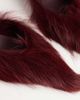 Topshop Topshop Asher faux fur kitten heel pumps in red fur - 4