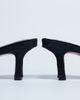 Topshop Topshop Astrid diamante heeled mules in black real leather pony - 4