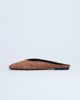 Topshop Topshop Atlas mule flat shoes in tan-Brown - 3