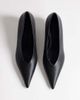 Topshop Topshop Avril kitten heel mid pumps in black - 3