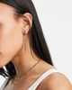 Topshop Topshop baby drop earrings in gold - 2