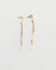 Topshop Topshop baby drop earrings in gold - 4